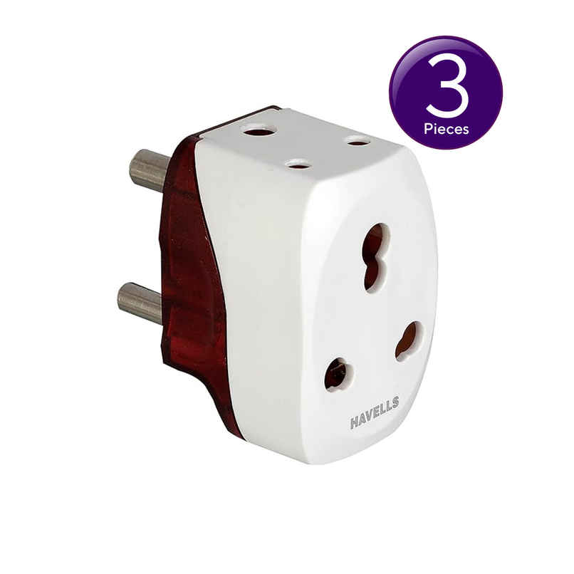 Havells 6 A - 16A 3 Pin Universal Adaptor Combo 