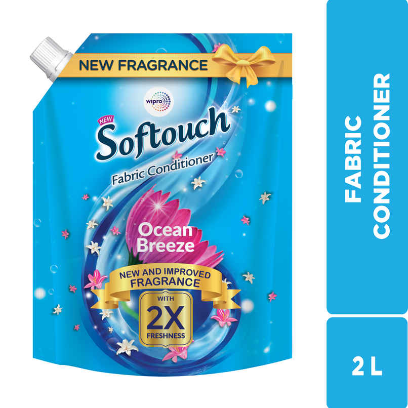 Softouch Ocean Breeze After Wash Fabric Conditioner With Antibacterial Protection Softouch Ocean Breeze After Wash Fabric Conditioner With Antibacterial Protection