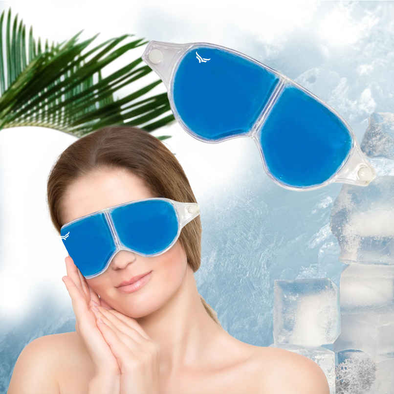 Xtrim Cooling Gel Eye Mask for Sleeping | Blue Xtrim Cooling Gel Eye Mask for Sleeping | Blue