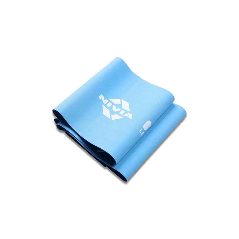 Nivia stretch band, medium resistance bands for workout, 4.5 kg resistance level - 2 | Blue
