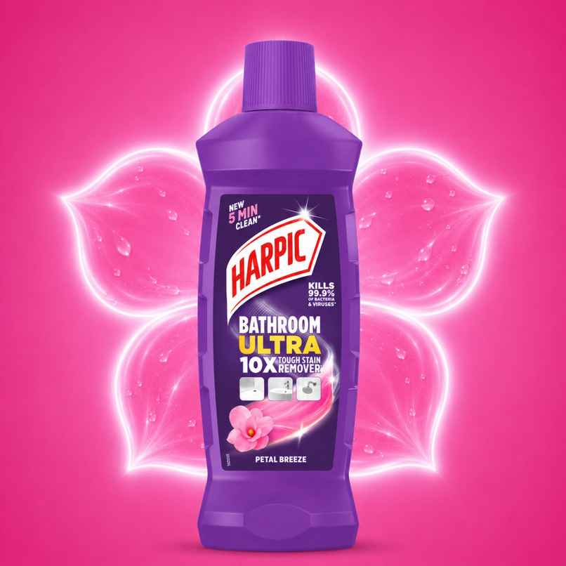 Harpic Bathroom Ultra 10X Tough Stain Remover Petal