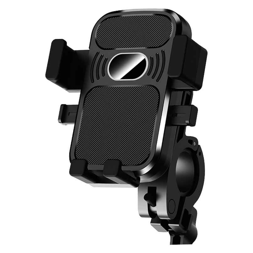 Zebronics BMH100 Bike Mobile Holder, Upto 6.8 inches 360 Degree Rotatable One Press Lock Anti-Skid Stable and Secure Zebronics BMH100 Bike Mobile Holder, Upto 6.8 inches 360 Degree Rotatable One Press Lock Anti-Skid Stable and Secure