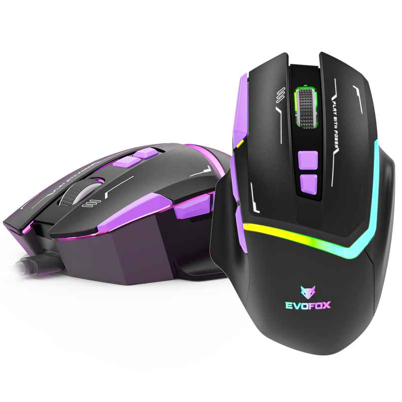 Evofox Banshee Tri-Mode Wireless Gaming Mouse | Pixart Sensor | 10000 DPI | 1000Hz Polling | 8 Buttons Evofox Banshee Tri-Mode Wireless Gaming Mouse | Pixart Sensor | 10000 DPI | 1000Hz Polling | 8 Buttons