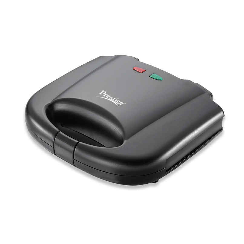 Prestige PGMFB 800W Grill Sandwich Toaster, Non-Stick Grill Plates, Black, 1Y Warranty,ISI Certified