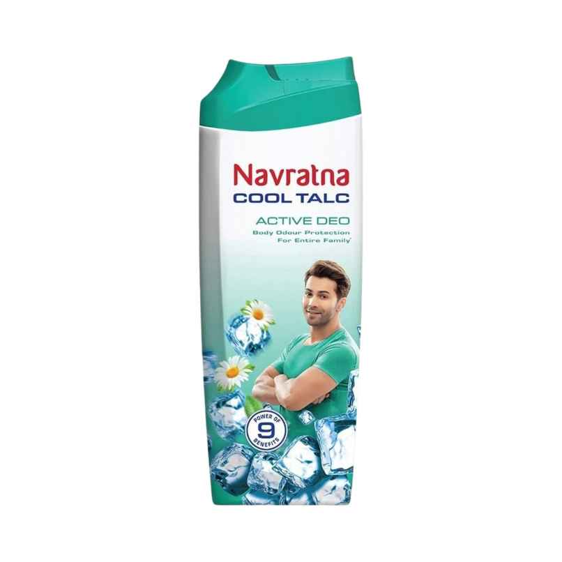Navratna Cool Talc - Active Deo