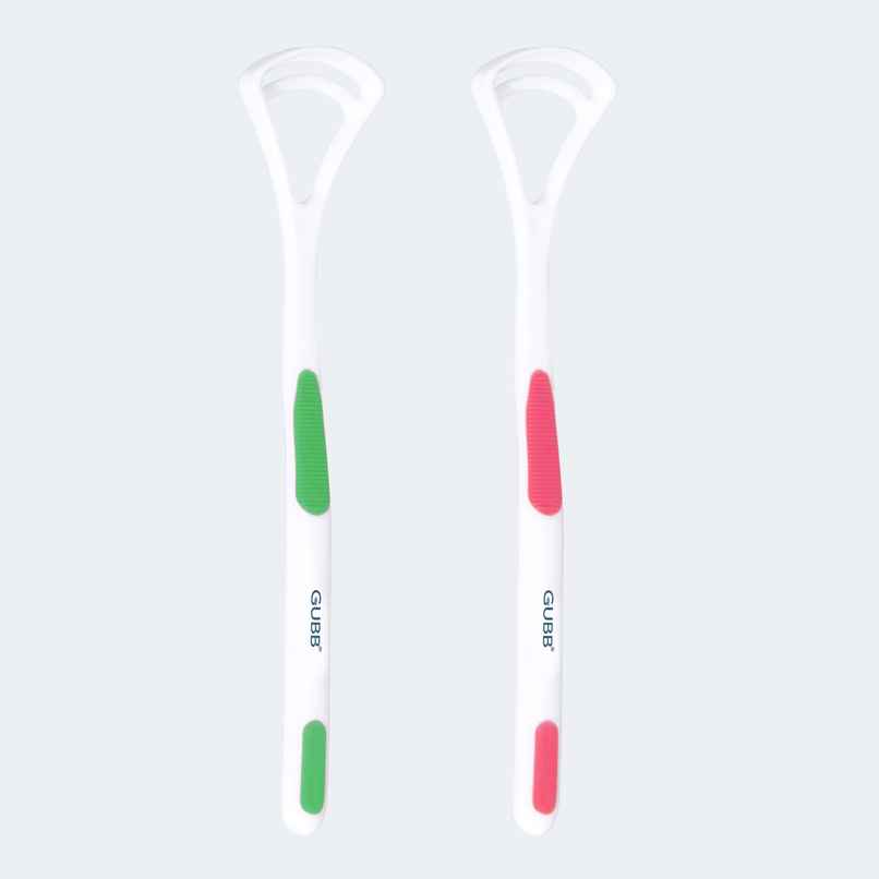 GUBB Plastic Tongue Cleaner Set | Assorted