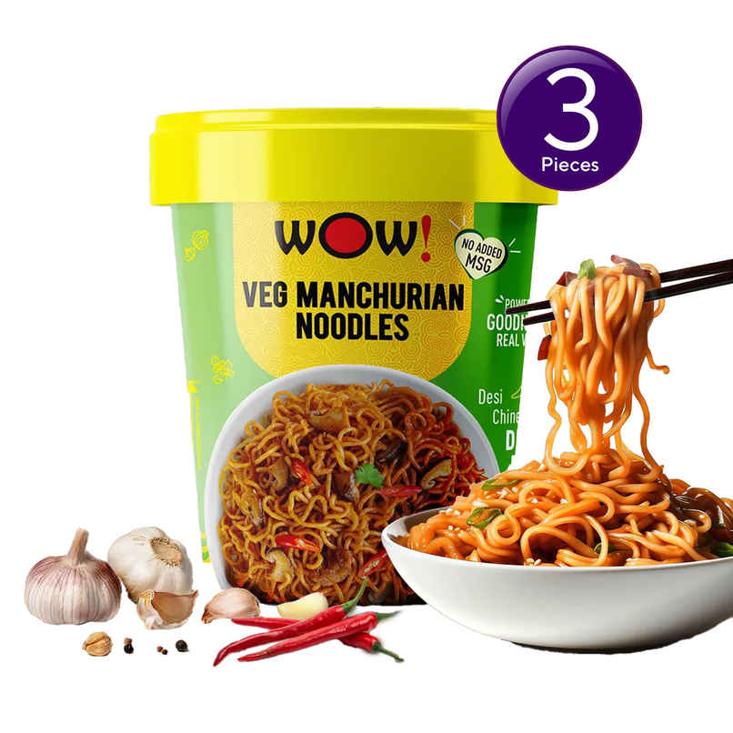 WOW! VEG Manchurian Noodles Combo WOW! VEG Manchurian Noodles Combo