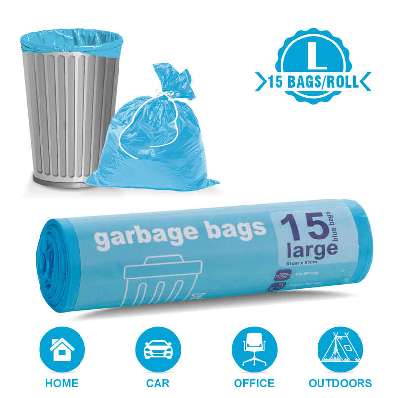 Smart One Garbage Bag Roll Blue - Large - 24 x 32 in