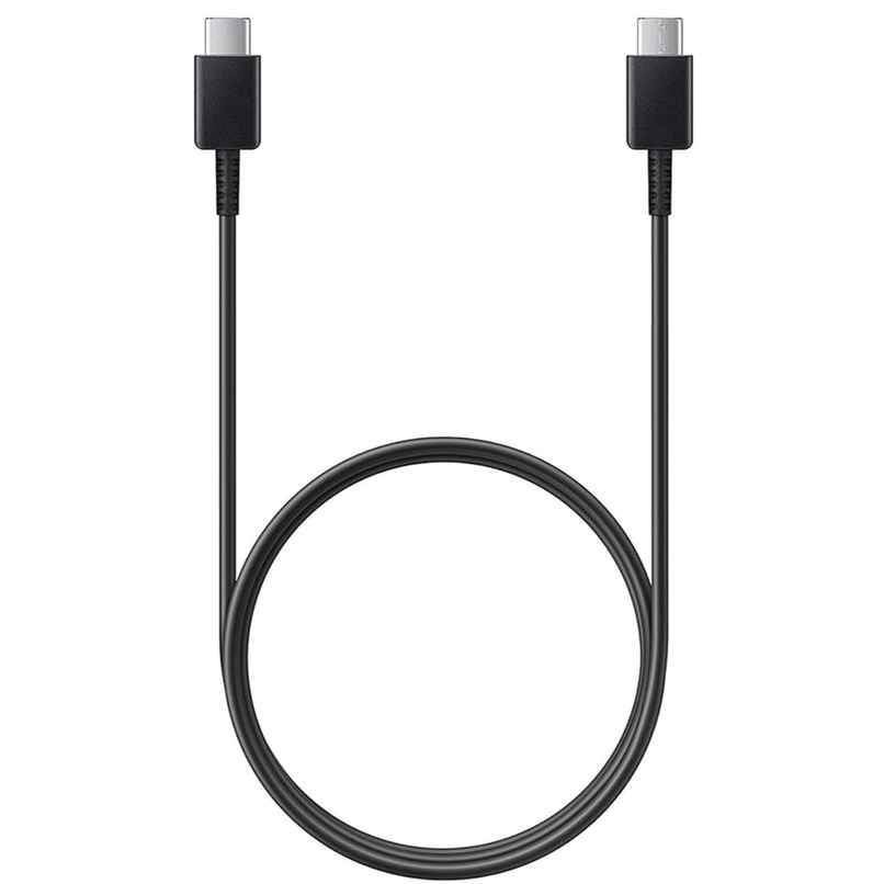 Sounce Samsung Type C to Type C Mobile Charging Cable | SuperFast Power Transfer, Black