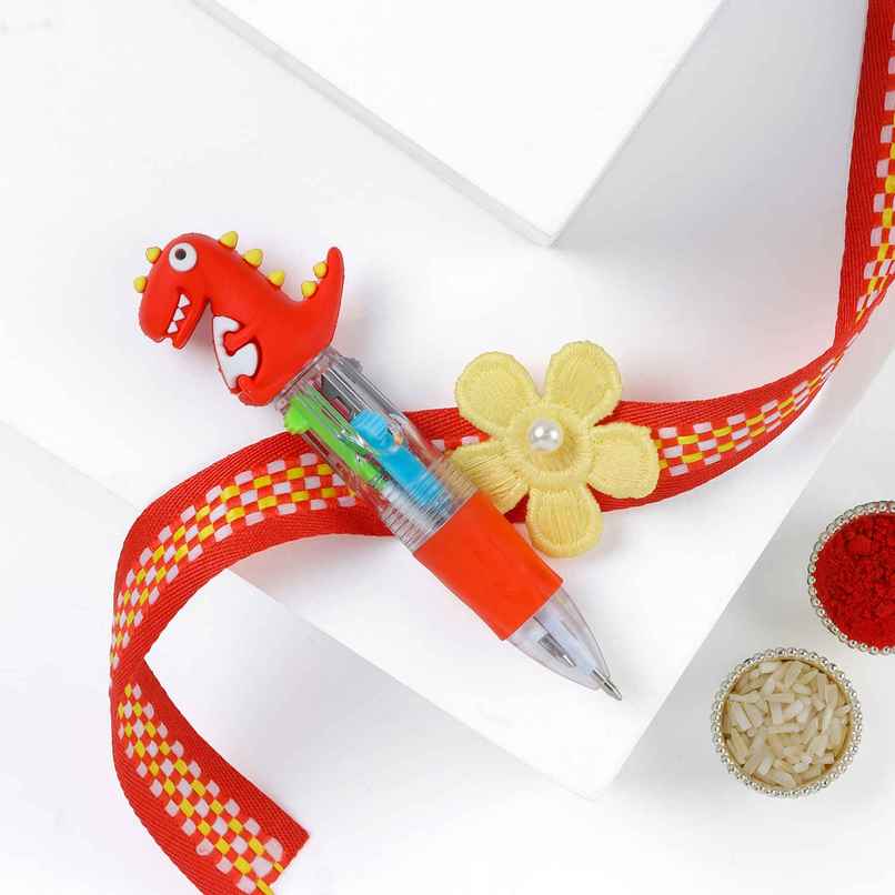Dino Fun Multi Pen Rakhi | FNP