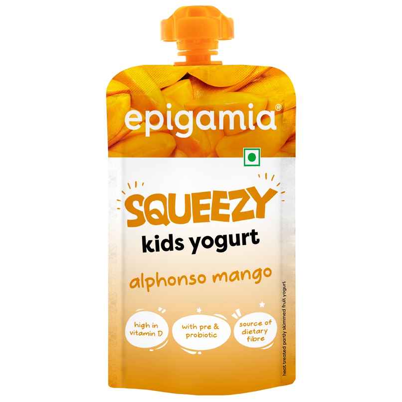 Epigamia Kids Yogurt | Alphonso Mango Epigamia Kids Yogurt | Alphonso Mango