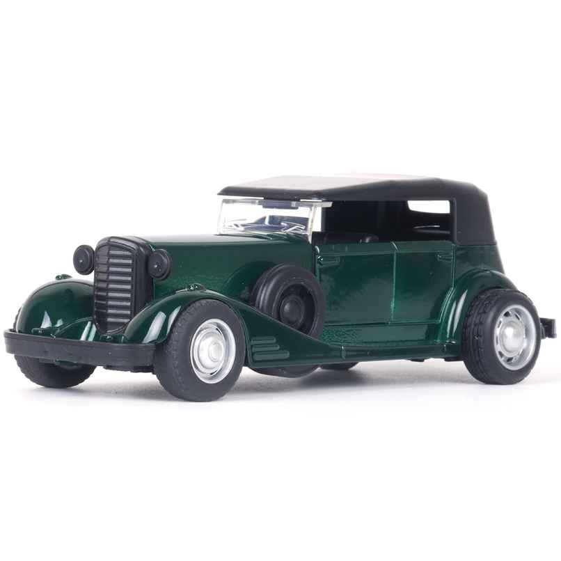 Race n Roll Premium Die-Cast Vintage Car | 3-Way Opening | Top-Green Race n Roll Premium Die-Cast Vintage Car | 3-Way Opening | Top-Green