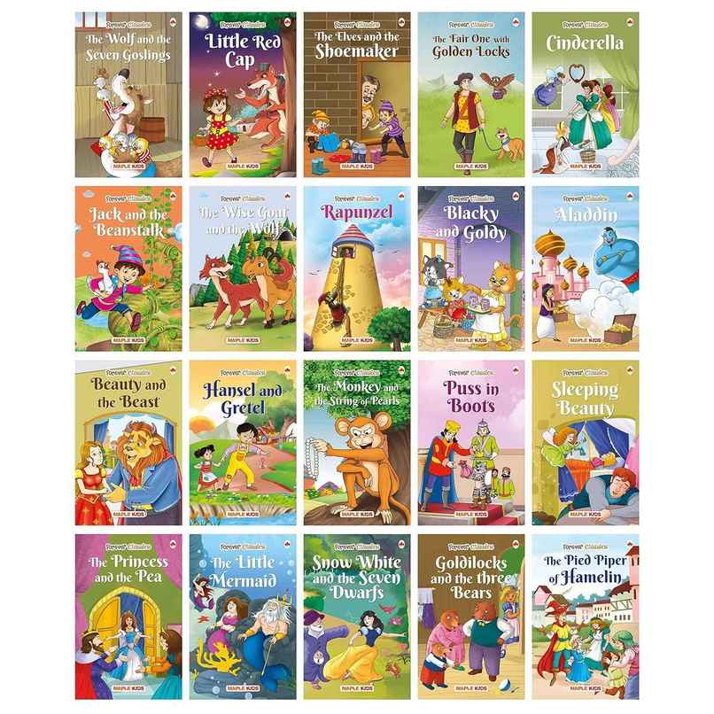 Story Books for Kids - Fairy Tales (Illustrated) (Set of 20 Books) Story Books for Kids - Fairy Tales (Illustrated) (Set of 20 Books)