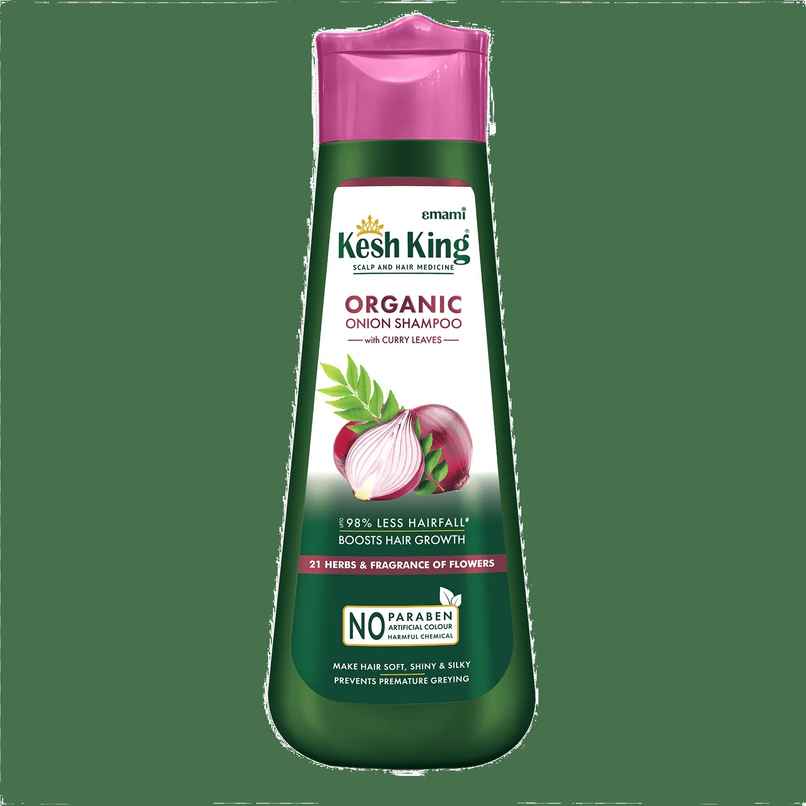 Kesh King Onion Shampoo With Curry Leaves Reduces Hair Fall
