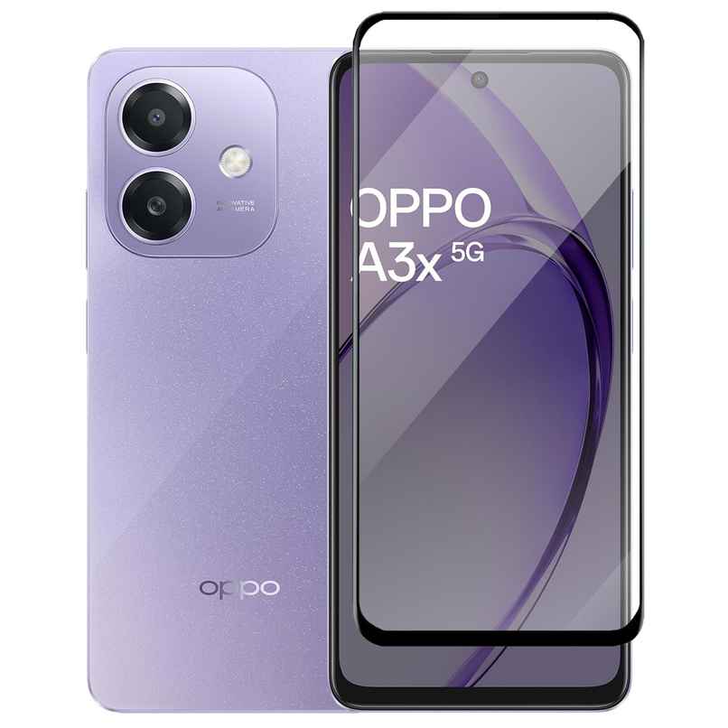 Ohonesty Edge to Edge Full Glue Tempered Glass for Oppo A3X 5G Ohonesty Edge to Edge Full Glue Tempered Glass for Oppo A3X 5G