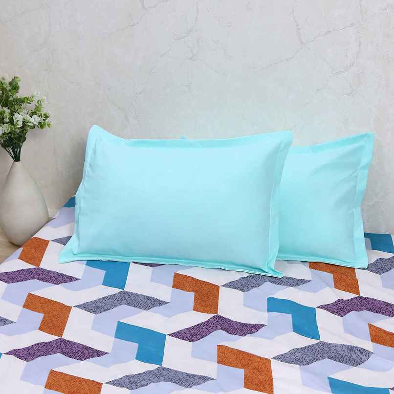 Status Pillow Cover Set Of 2 46 Cm x 69 Cm - Sea Green