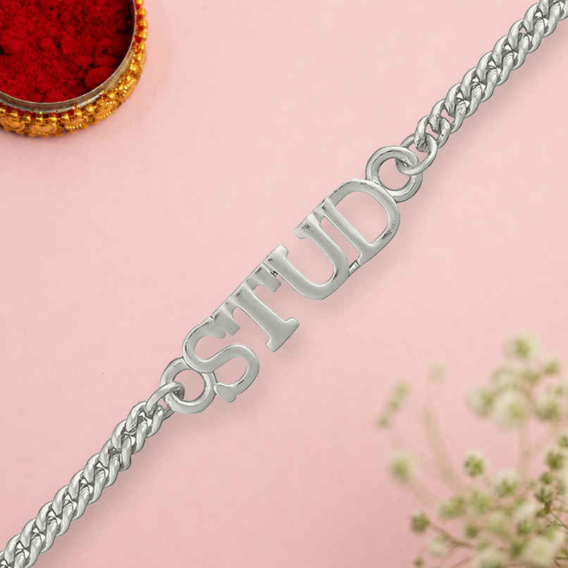 Stylish BraceletStyle STUD rakhi | Voylla Stylish BraceletStyle STUD rakhi | Voylla