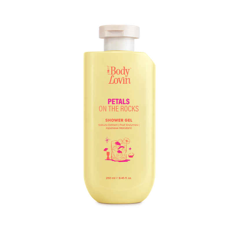 Plum BodyLovin Petals On The Rocks Shower Gel