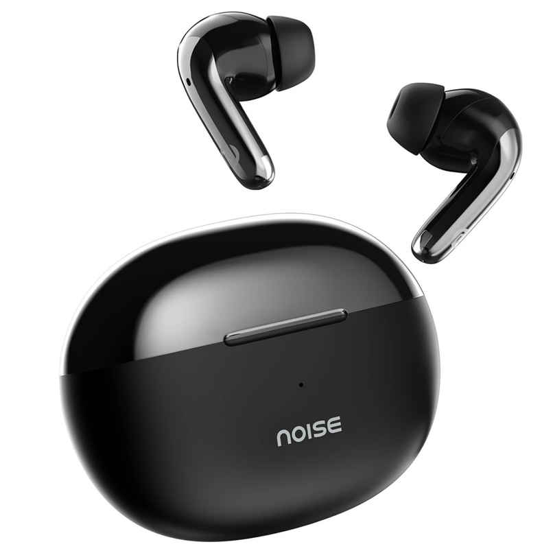 Noise Buds Verve 2 50H Playtime 4 Mic ENC 13mm Driver IPX4 BTv5.3 TWS Earbuds | Carbon Black