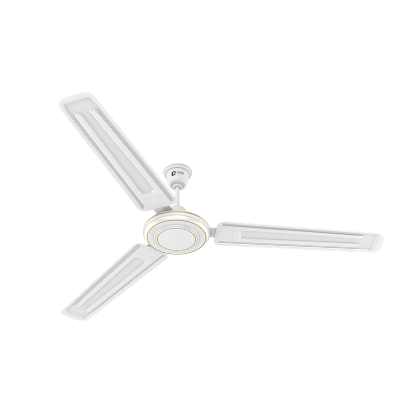 Orient Electric Apex-FX Ceiling Fan, 50 Watts, 1200mm/48 Inches, Efficient Fan| Rust Resistant | Strong and Powerful Motor - White Orient Electric Apex-FX Ceiling Fan, 50 Watts, 1200mm/48 Inches, Efficient Fan| Rust Resistant | Strong and Powerful Motor - White