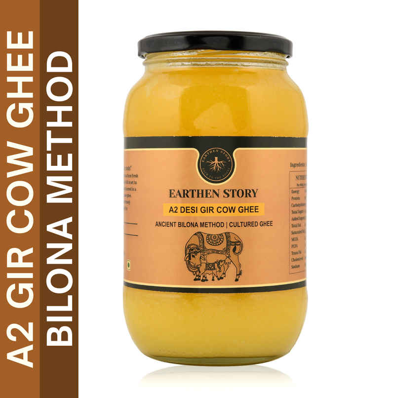 Earthen Story A2 Gir Cow Bilona Ghee