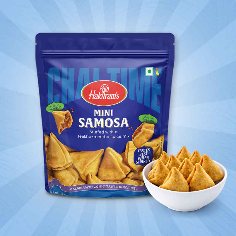 Haldiram's Namkeen | Mini Samosa | Crispy & Flavourful