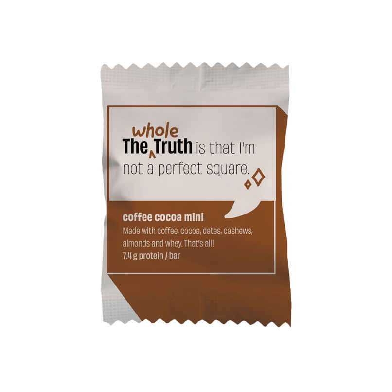 The Whole Truth Coffee Cocoa Mini Protein Bar The Whole Truth Coffee Cocoa Mini Protein Bar