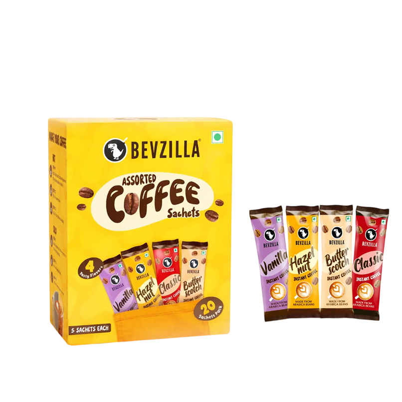 Bevzilla Assorted Instant Coffee Powder Sachets