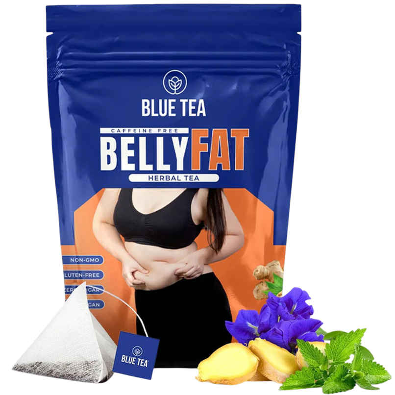 Blue Tea Belly Fat Herbal Tea | Zipper Blue Tea Belly Fat Herbal Tea | Zipper