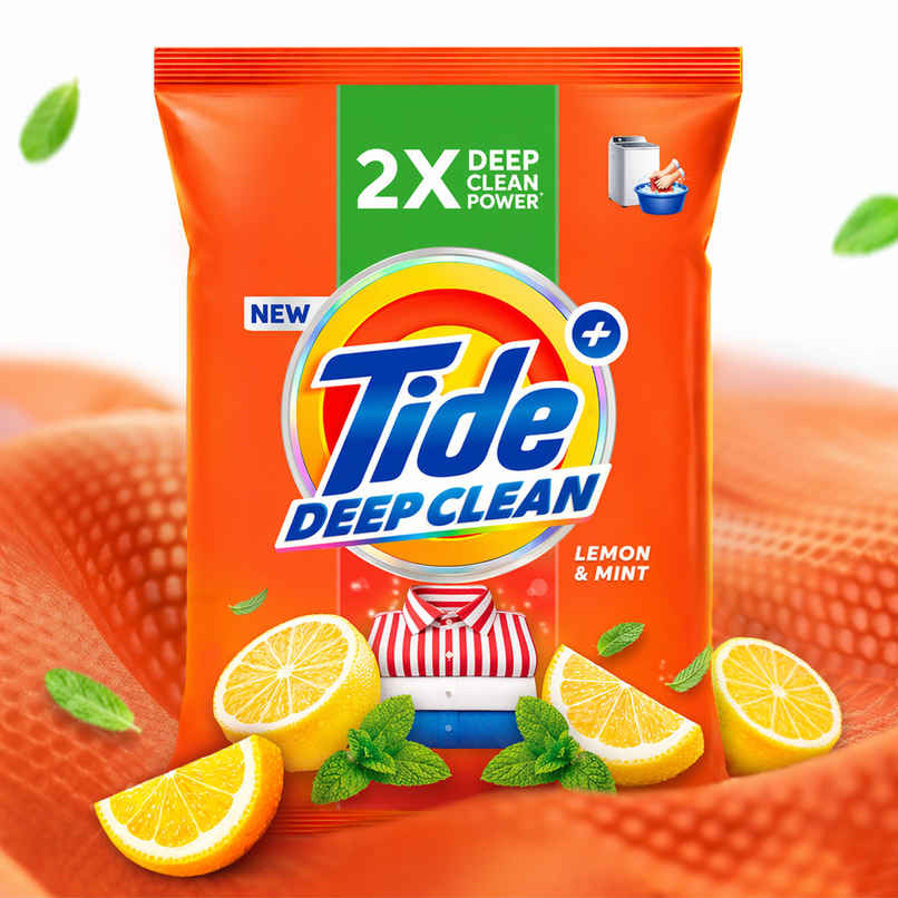 Tide Plus Lemon & Mint Detergent Powder Tide Plus Lemon & Mint Detergent Powder