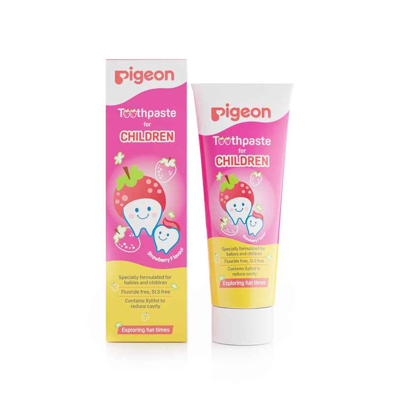 Pigeon Toothpaste For Children Strawberry Pigeon Toothpaste For Children Strawberry