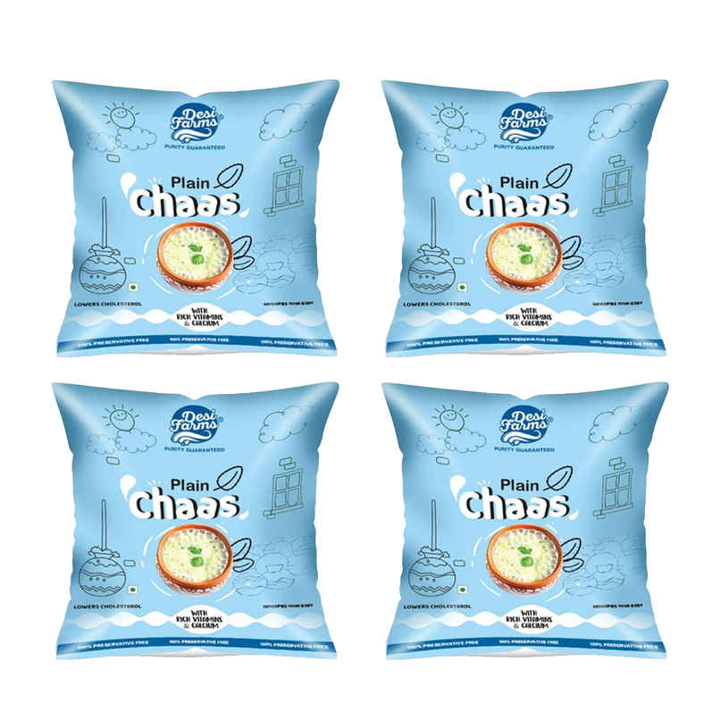 Desi Farms Plain Chass Pouch Combo 
