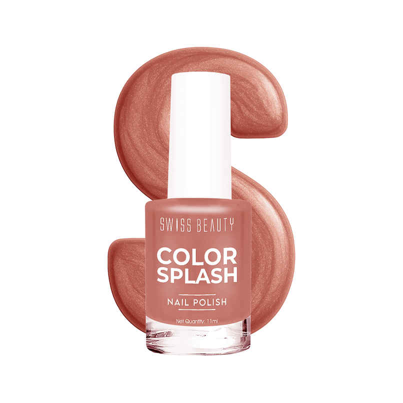 Swiss Beauty Color Splash Nail Polish | Bisque Cake Swiss Beauty Color Splash Nail Polish | Bisque Cake