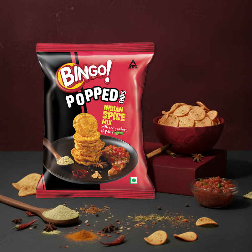 Bingo! Popped Chips Indian Spice Mix | Light & Flavourful