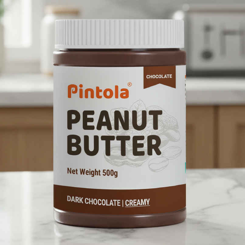 Pintola Peanut Butter Chocolate Flavour Creamy - 18.6G Protein & 5.2G Dietary Fiber