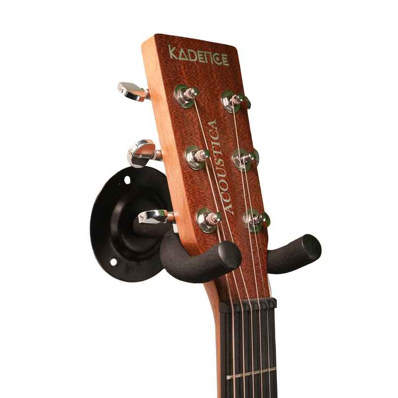 Kadence Guitar Wall Mount Hanger for Acoustic, Electric, Mandolin & Ukulele 5.5kg