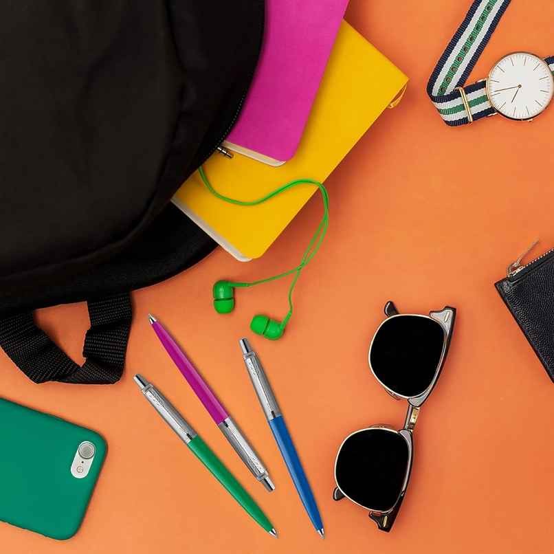 Parker Gift Set Jotter STD Ball Pen Turquoise Body with Notebook