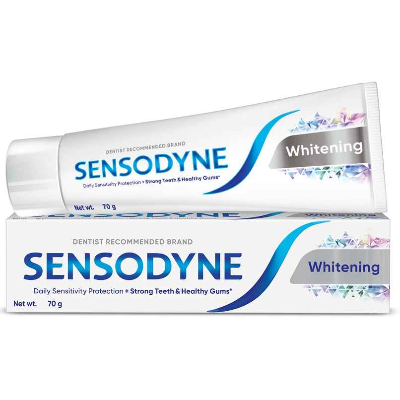 Sensodyne Whitening Toothpaste For Teeth Whitening & Sensitivity Protection (Enamel Safe)