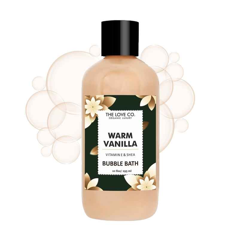 The Love Co Warm Vanilla Bubble Bath The Love Co Warm Vanilla Bubble Bath