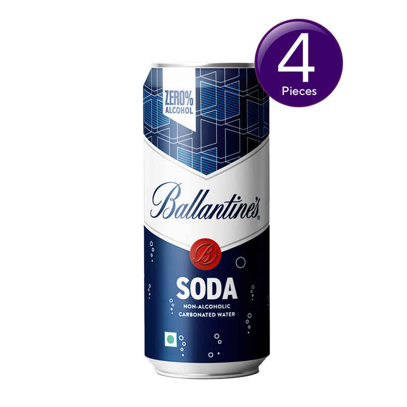 Ballantines Non-Alcoholic Carbonated Soda Water Combo