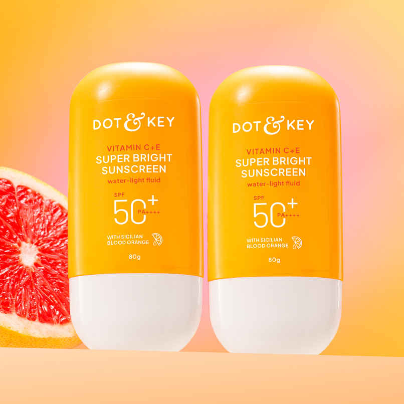 Dot & Key Vitamin C + E Super Bright Sunscreen SPF 50 Combo Dot & Key Vitamin C + E Super Bright Sunscreen SPF 50 Combo