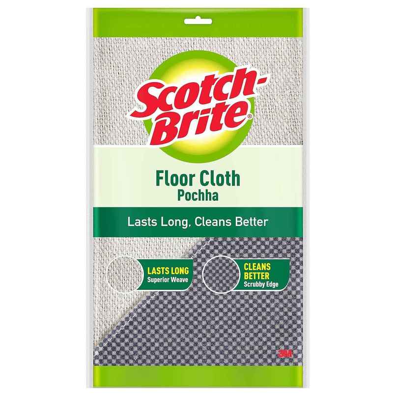 Scotch-Brite Floor Cloth - Cotton Cloth for Floor Mopping Scotch-Brite Floor Cloth - Cotton Cloth for Floor Mopping