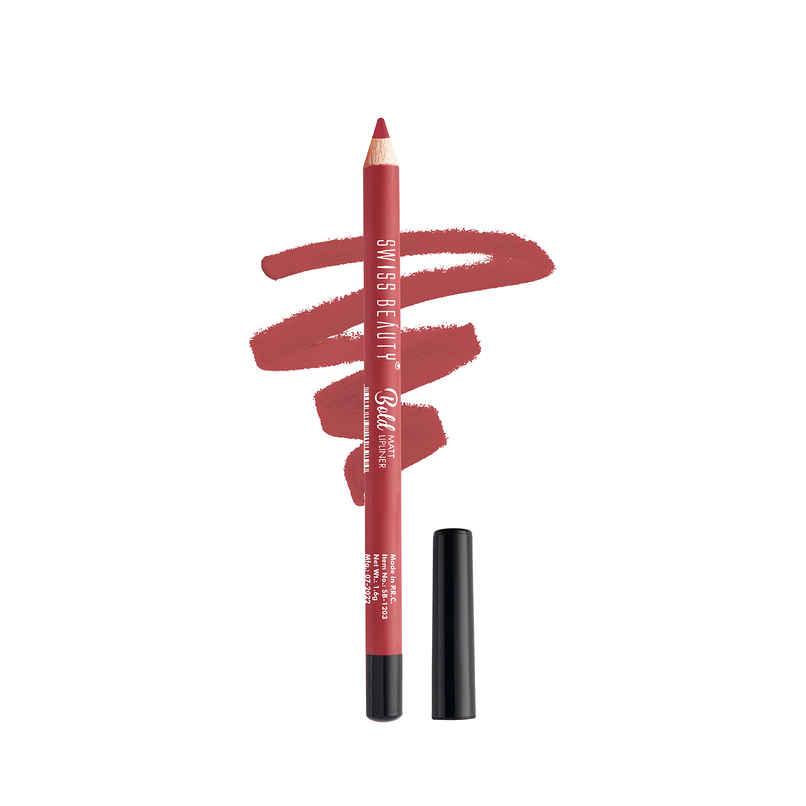 Swiss Beauty Bold Matt Lip Liner - 13 Sandy Pink