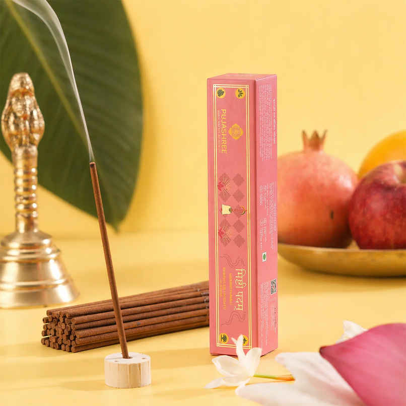Pujashree Bambooless Agarbatti Mishti Padma | 4 Inches Pujashree Bambooless Agarbatti Mishti Padma | 4 Inches