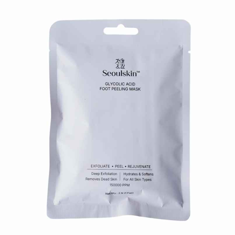 SeoulSkin Glycolic Acid Foot Peeling Mask | Exfoliating Foot Peel | Dead Skin Removal SeoulSkin Glycolic Acid Foot Peeling Mask | Exfoliating Foot Peel | Dead Skin Removal