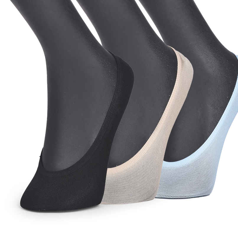 Englo Women's Solid Cotton Loafer Socks | Assorted - Free Size Englo Women's Solid Cotton Loafer Socks | Assorted - Free Size
