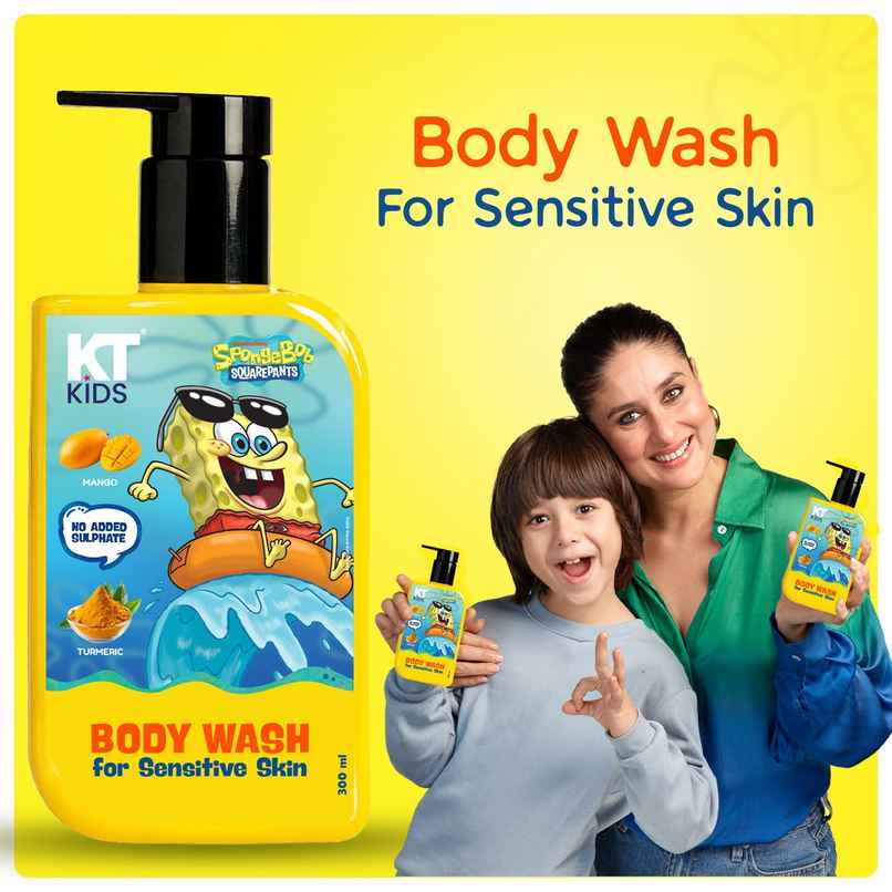 KT Kids Body Wash | Gentle Cleansing with Mango & Turmeric KT Kids Body Wash | Gentle Cleansing with Mango & Turmeric