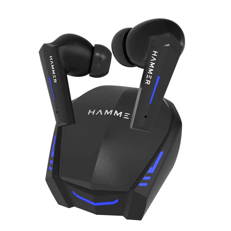 Hammer G-Shots Truly Wireless Gaming Earbuds, 50 ms Gaming Low Latency TWS, Bluetooth V5.3 - Black Hammer G-Shots Truly Wireless Gaming Earbuds, 50 ms Gaming Low Latency TWS, Bluetooth V5.3 - Black