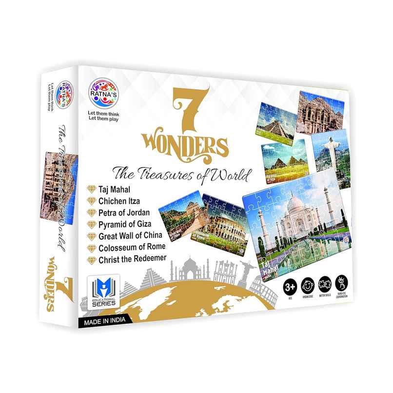Ratna's Seven Wonders Jigsaw Puzzle Ratnas Ratna's Seven Wonders Jigsaw Puzzle Ratnas