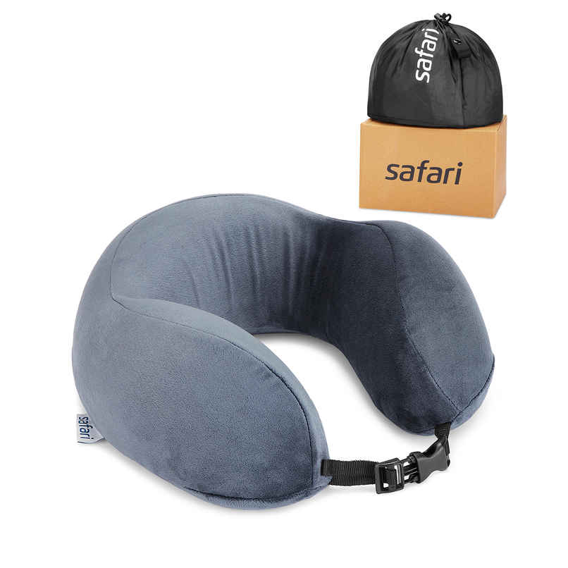 Safari Travel Pillow Memory Foam | Grey Safari Travel Pillow Memory Foam | Grey